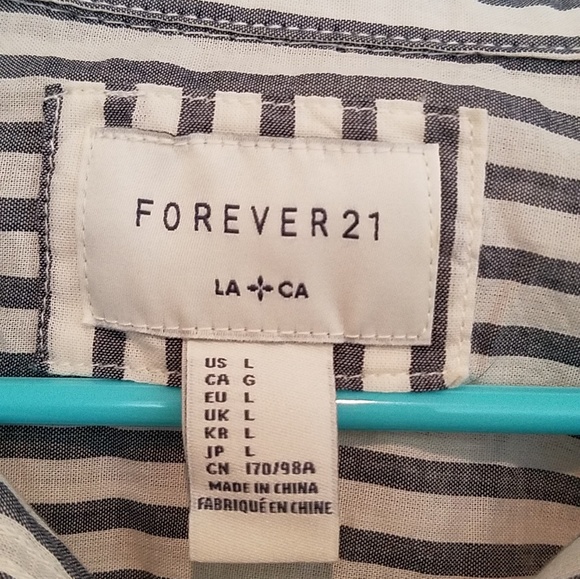 Striped Button down shirt - Picture 2 of 2